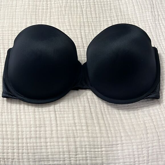 Ellen Tracy Lightly Lined Strapless Bra with underwire sz 38DD - Picture 1 of 6